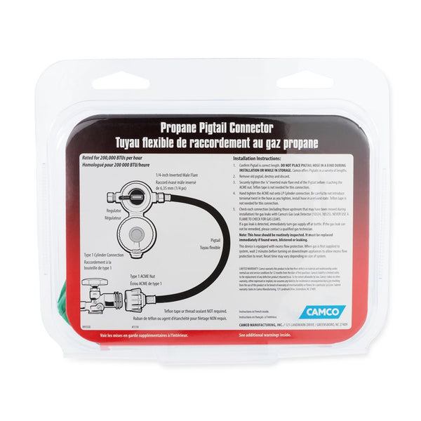 Propane Hose for RV and Trailer Connection (MPN: 59053)