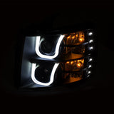 AnzoUSA Headlight Assembly With LED Halo (MPN: 111384)