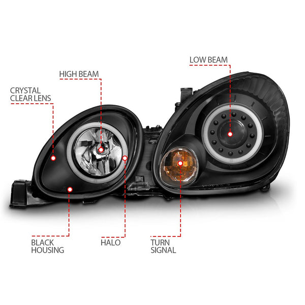 AnzoUSA Projector Headlight Assembly (MPN: 121144)