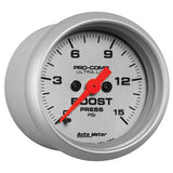 AutoMeter Gauge Boost Ultra-Lite Electric (MPN: 4350)