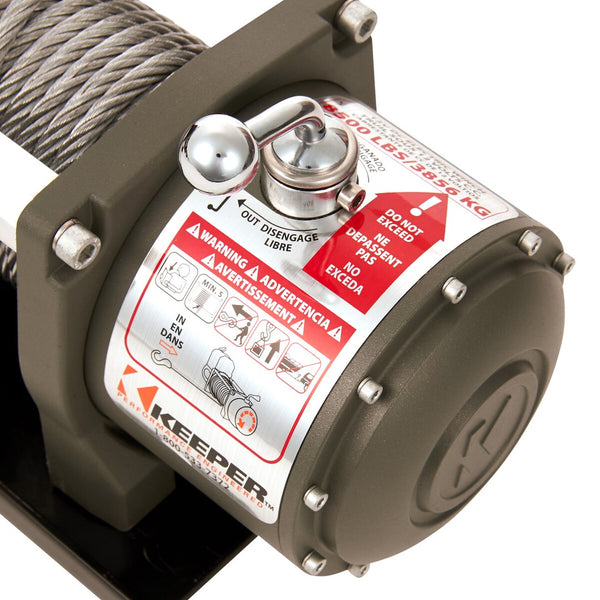 Keeper Winches 12 Volt DC Electric Winch (MPN: KV85022)