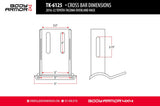 Body Armor 4x4 Bed Cargo Rack Cross Bar (MPN: TK-6125-CRSBAR)