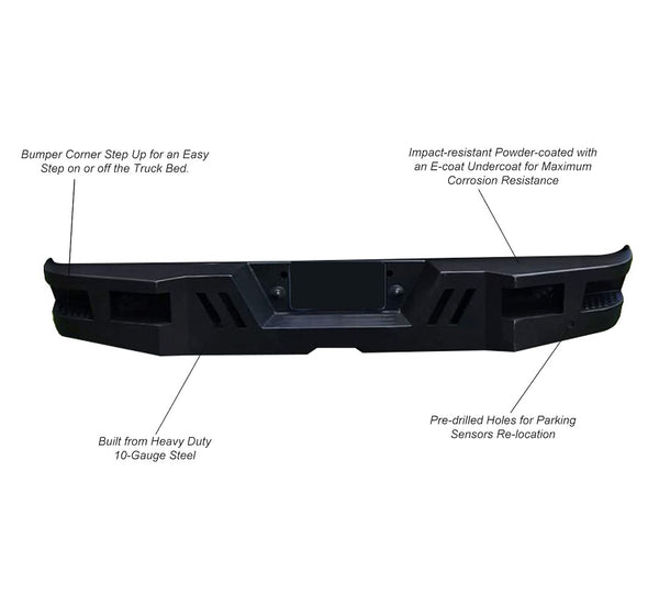 Black Horse Offroad Bumper (MPN: ARB-F217)