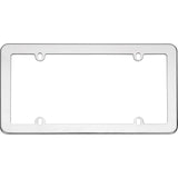 Stainless Steel License Plate Frame (MPN: 21110)