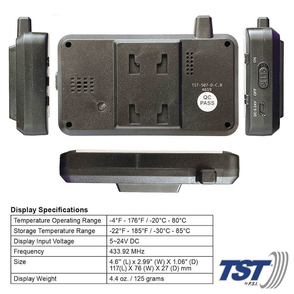Truck System Technology Tire Pressure Monitoring System (MPN: TST-507-FT-6)