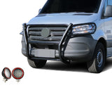Black Horse Grille Guard Kit (MPN: 17D503MA-PLFR)