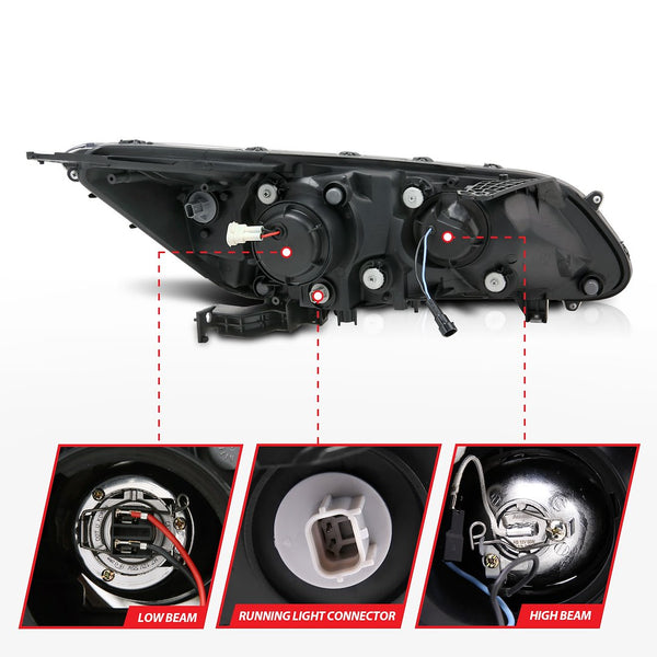 AnzoUSA Projector Headlight Assembly (MPN: 121492)