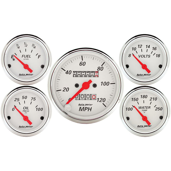AutoMeter Gauge Set with Analog Display (MPN: 1300)