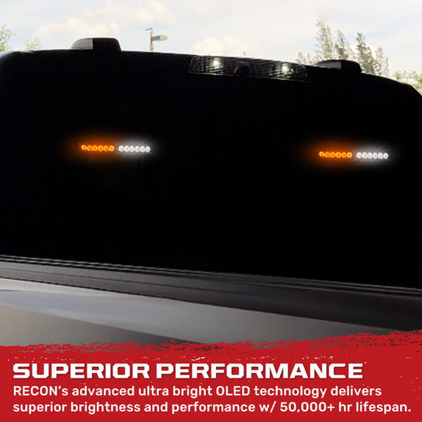 Recon Accessories Mini Bar Emergency LED Strobe (MPN: 26419WM)