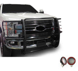 Black Horse Grille Guard Kit (MPN: 17FB28MA-PLFR)