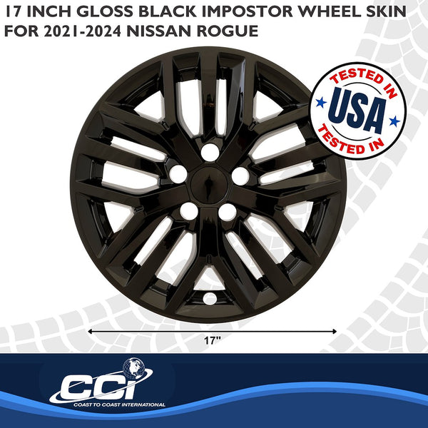 Coast To Coast Impostor Wheel Skin 17 Inch (MPN: IMP512BLK)
