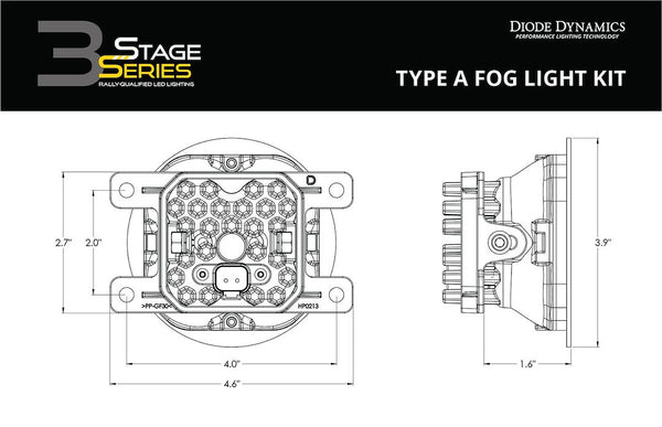 Diode Dynamics Stage Series Sport Fog Light (MPN: DD6981)
