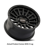 Mayhem Wheels 17 Inch Satin Black Wheel (MPN: 8309-7973B)