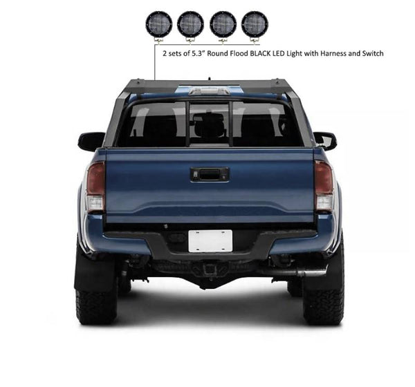 Black Horse Offroad Truck Bed Bar (MPN: RB-AR3B-PLFB)