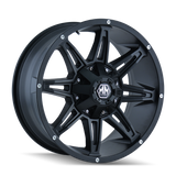 Mayhem Wheels 17 Inch Matte Black Wheel (MPN: 8090-7937MB18)