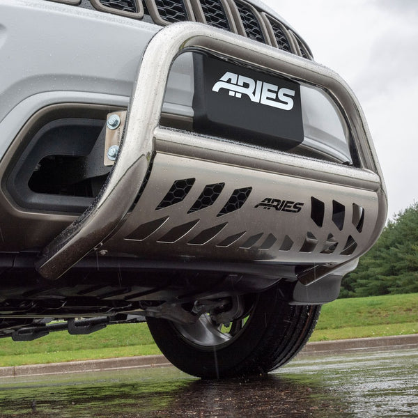 Aries 3 Inch Polished Bull Bar (MPN: 35-4010)