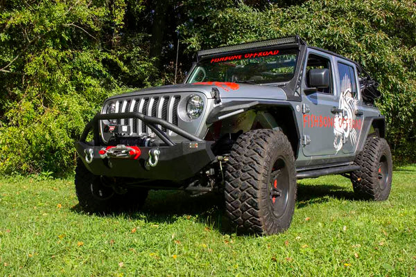 Fishbone Offroad Mid Width Front Bumper (MPN: FB22088)