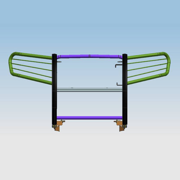 Black Horse Offroad Grille Guard (MPN: 17H151402MA)