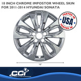 Coast To Coast Impostor Wheel Skin 18 Inch (MPN: IWCIMP353X)