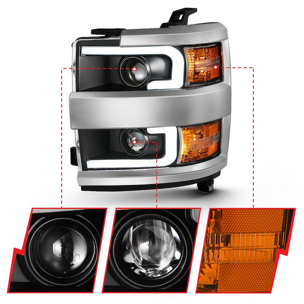 AnzoUSA Projector Headlight Assembly (MPN: 111359)