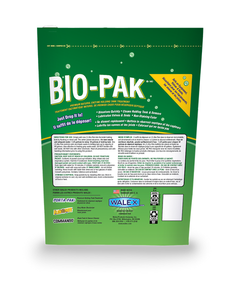 Walex Bio-Pak Waste Tank Treatment (MPN: BIOPPBGCA)