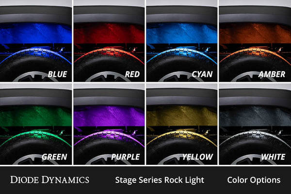 Diode Dynamics Stage Series LED Rock Light Kit (MPN: DD7740)