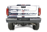 Fab Fours Red Steel Rear Bumper (MPN: CH20-RT4950-1)