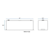 UWS Liquid Transfer Tank (MPN: ST-45-R-W)