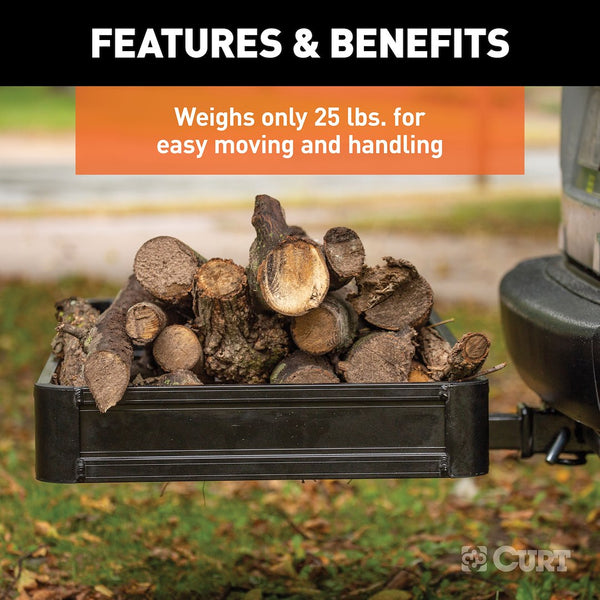 Curt Aluminum Trailer Hitch Cargo Carrier (MPN: 18113)
