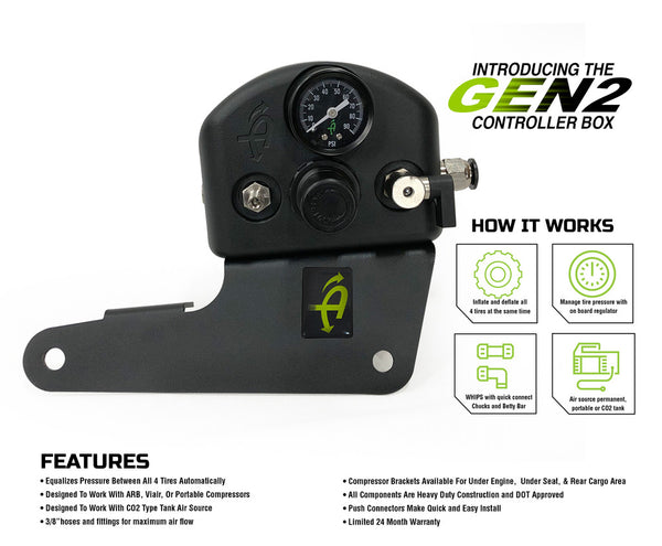 Up Down Air Tire Pressure Control System (MPN: 210-0717)
