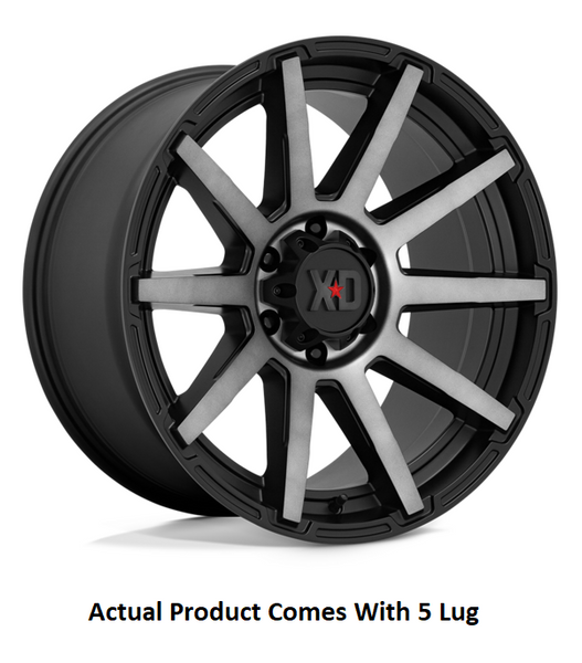 KMC Wheels XD847 Outbreak 20 Inch Wheel (MPN: XD84729050418)