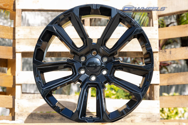 OE Wheels CV68 Gloss Black Wheel (MPN: CV68-22090-6550-28B)