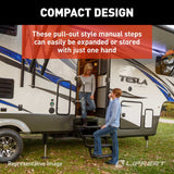 Lippert Manual Folding Radius Steps (MPN: 432687)