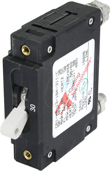 Blue Sea Circuit Breaker C-Series 30 Amp (MPN: 7355-BSS)