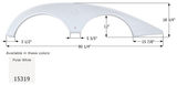 Icon Fender Skirt for Jayco Eagle Models (MPN: 15319)