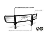 Black Horse Grille Guard Kit (MPN: PGBZA008A-PLFB)