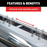 Aries 6 Inch Oval Nerf Bars (MPN: S2853)