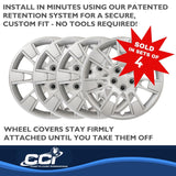 Coast To Coast 16 Inch Wheel Cover Set (MPN: IWC52316S)