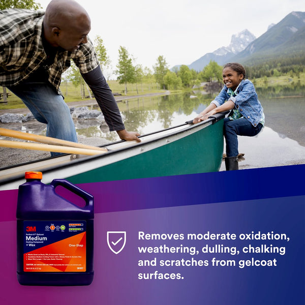3M Perfect-It Gelcoat Medium Cutting Compound (MPN: 36107)