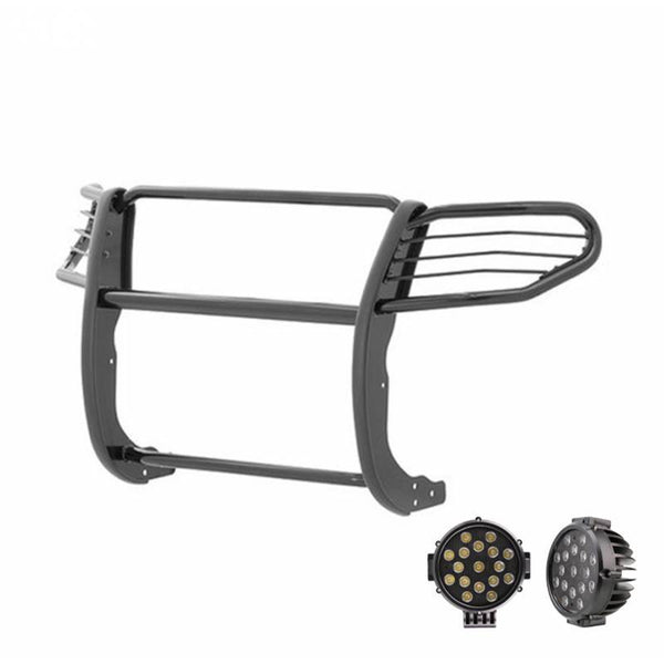 Black Horse Grille Guard Kit (MPN: 17FP31MA-PLB)