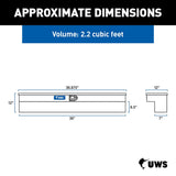 UWS Aluminum Side Mount Tool Box (MPN: EC30071-MK2)