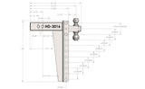 Bulletproof Hitches Heavy Duty Hitch (MPN: HD3016)