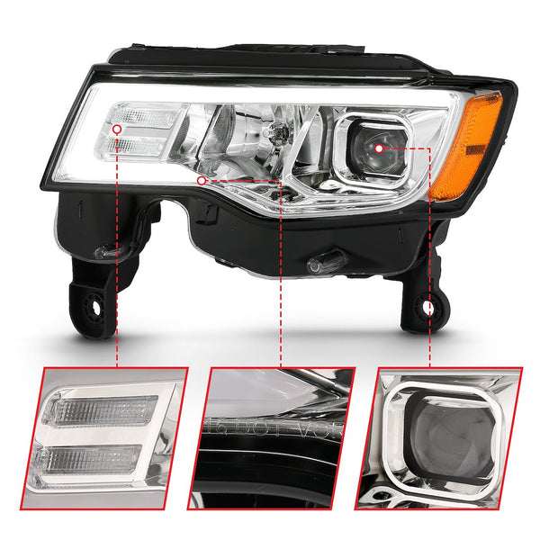 AnzoUSA Headlight Assembly With Projector Beam (MPN: 111419)