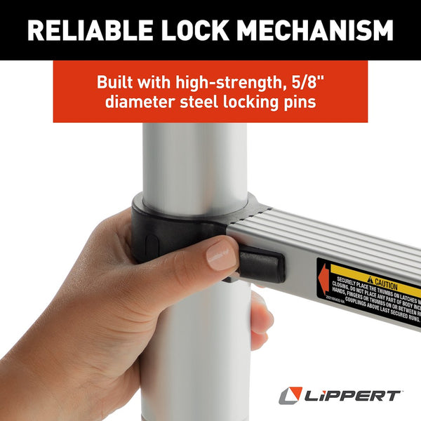 Lippert Telescoping RV Ladder (MPN: 2021097938)