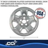 Coast To Coast Impostor Wheel Skin 17 Inch (MPN: IWCIMP82X)