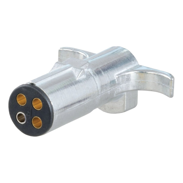Curt 4-Way Round Trailer Wiring Connector (MPN: 58060)