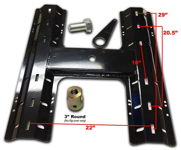 PopUp Fifth Wheel Trailer Hitch Conversion Kit (MPN: CAG-FO)