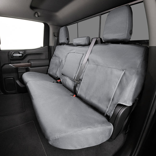 Custom Seat Cover for 60/40 Split Bench with Adjustable Headrests (MPN: SS8490WFGY)