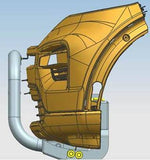 Black Horse Off Road Bull Bar (MPN: MBT-MG303)