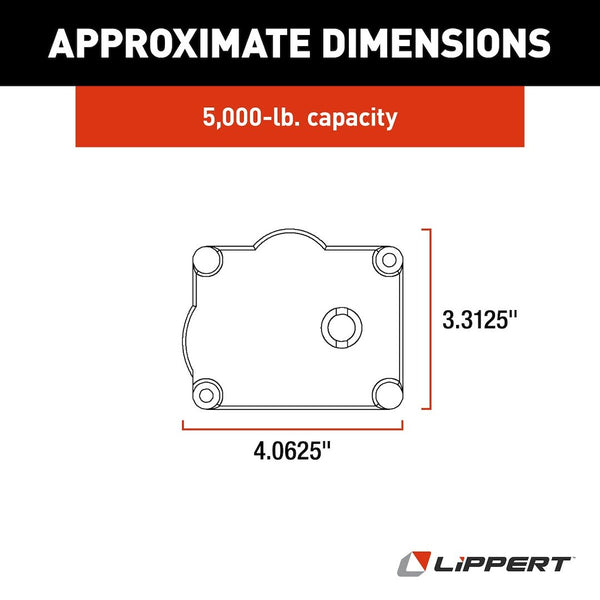 Lippert Components Trailer Landing Gear Motor (MPN: 141893)